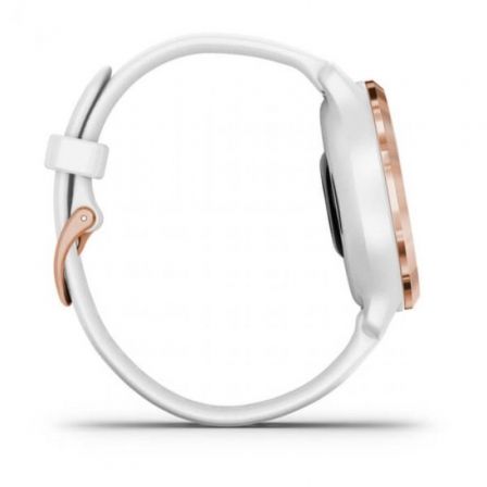 Garmin Venu 2S, Oro rosa y Correa blanca